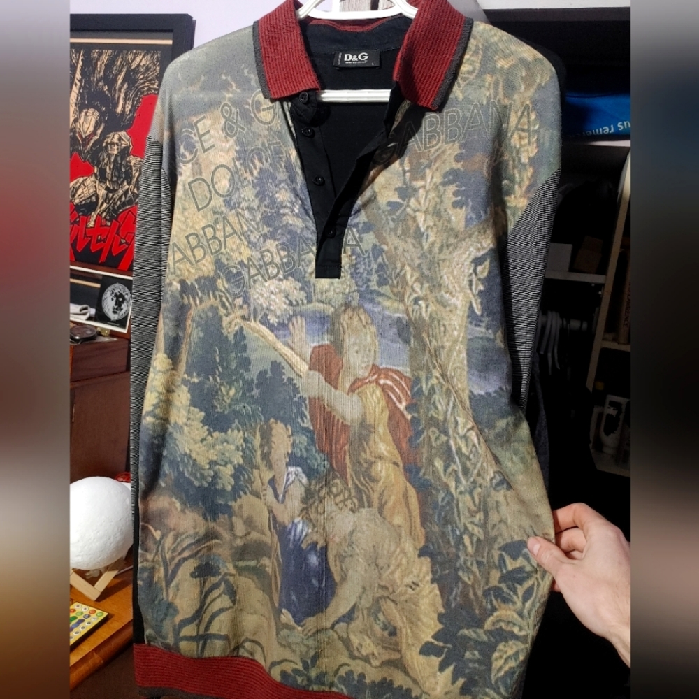 Dolce & Gabbana long sleeve polo